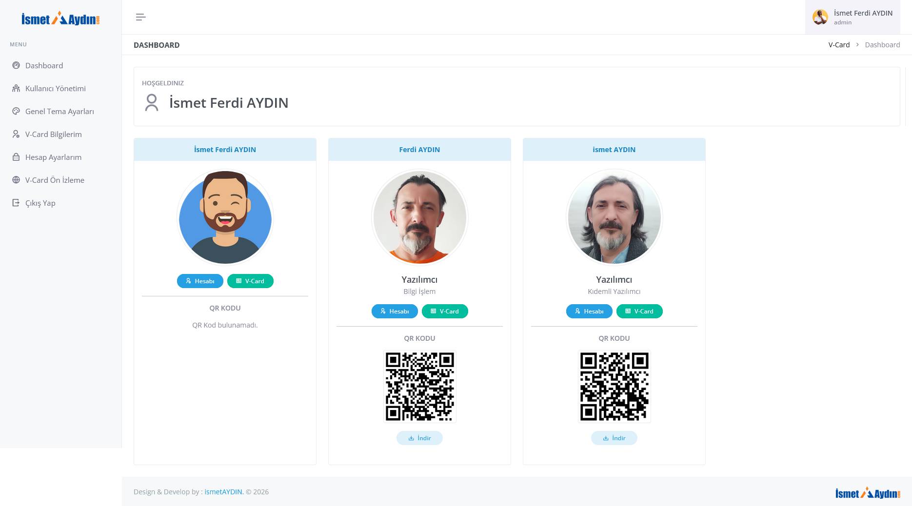 Merkezi Dashboard Kontrol Paneli