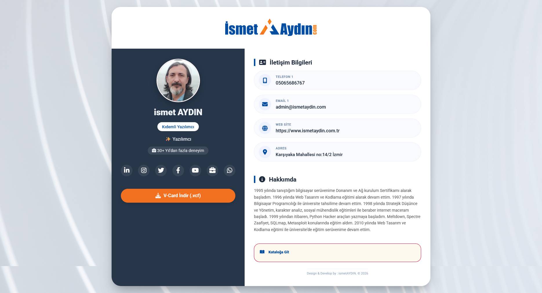 Modern Tuğla Arka Planlı Tema Çıktısı