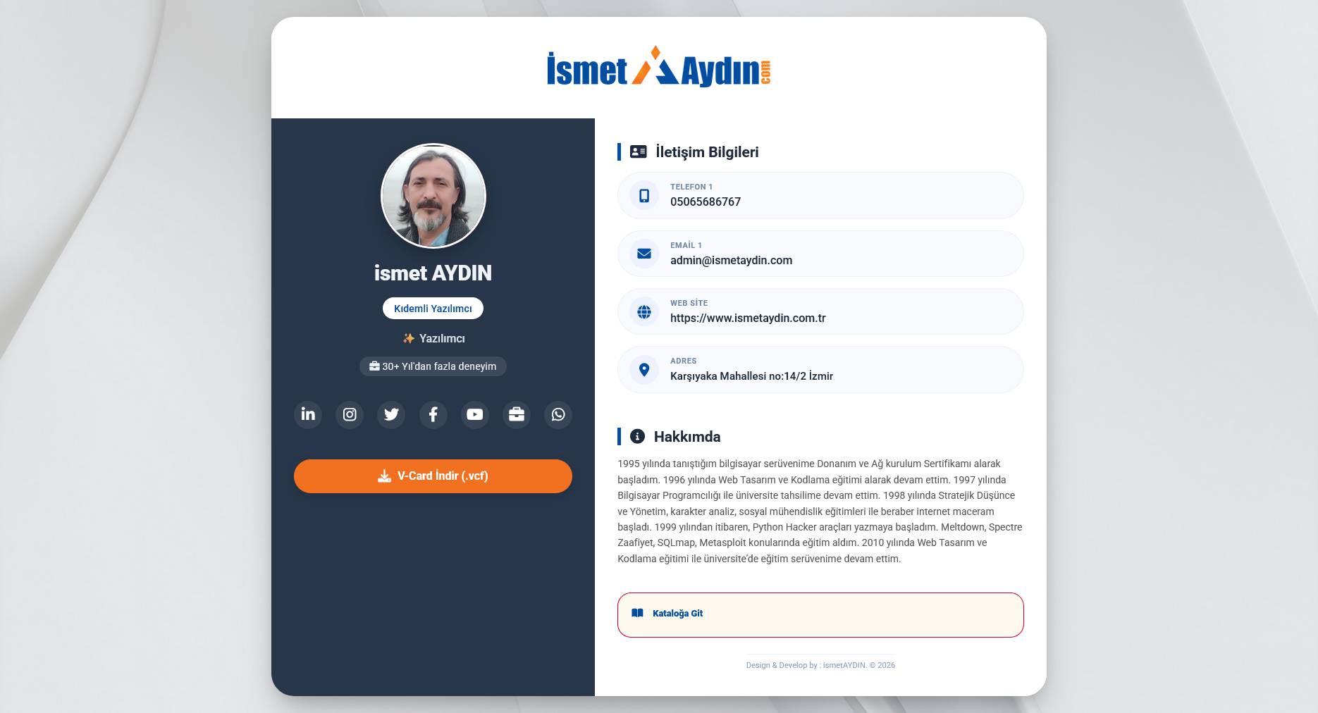 Modern Tuğla Arka Planlı Tema Çıktısı